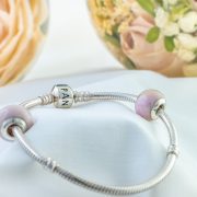 Single Flower Paperweight & Jewellery Bead Charm to fit Pandora Bracelet - The Flower Preservation Workshop